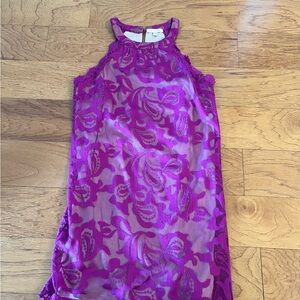 Purple Floral Women’s Dress